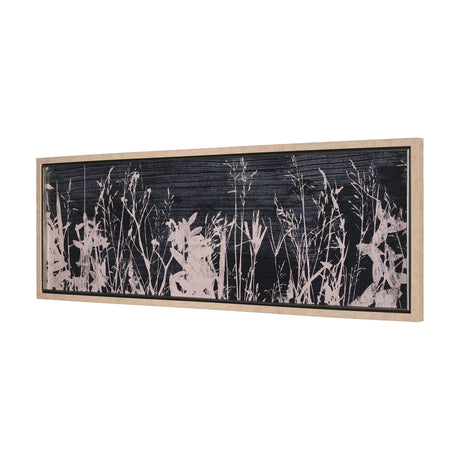 Meadow Herbes by Mercana Studio a Hand Embellished Textured Framed Art Print by Mercana at Eve Furniture