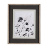 Meadow L by Mercana Studio a Hand Embellished Textured Framed Art Print Matted under Glass by Mercana at Eve Furniture