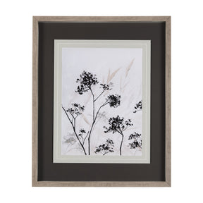 Meadow L by Mercana Studio a Hand Embellished Textured Framed Art Print Matted under Glass by Mercana at Eve Furniture