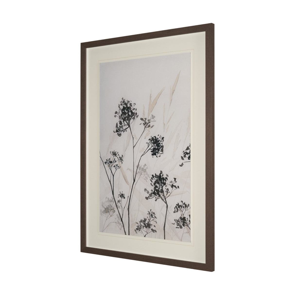Meadow L by Mercana Studio Hand Embelished Textured Framed Artwork Matted under Glass by Mercana at Eve Furniture