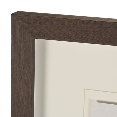 Meadow L by Mercana Studio Hand Embelished Textured Framed Artwork Matted under Glass by Mercana at Eve Furniture