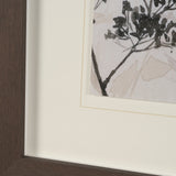 Meadow L by Mercana Studio Hand Embelished Textured Framed Artwork Matted under Glass by Mercana at Eve Furniture