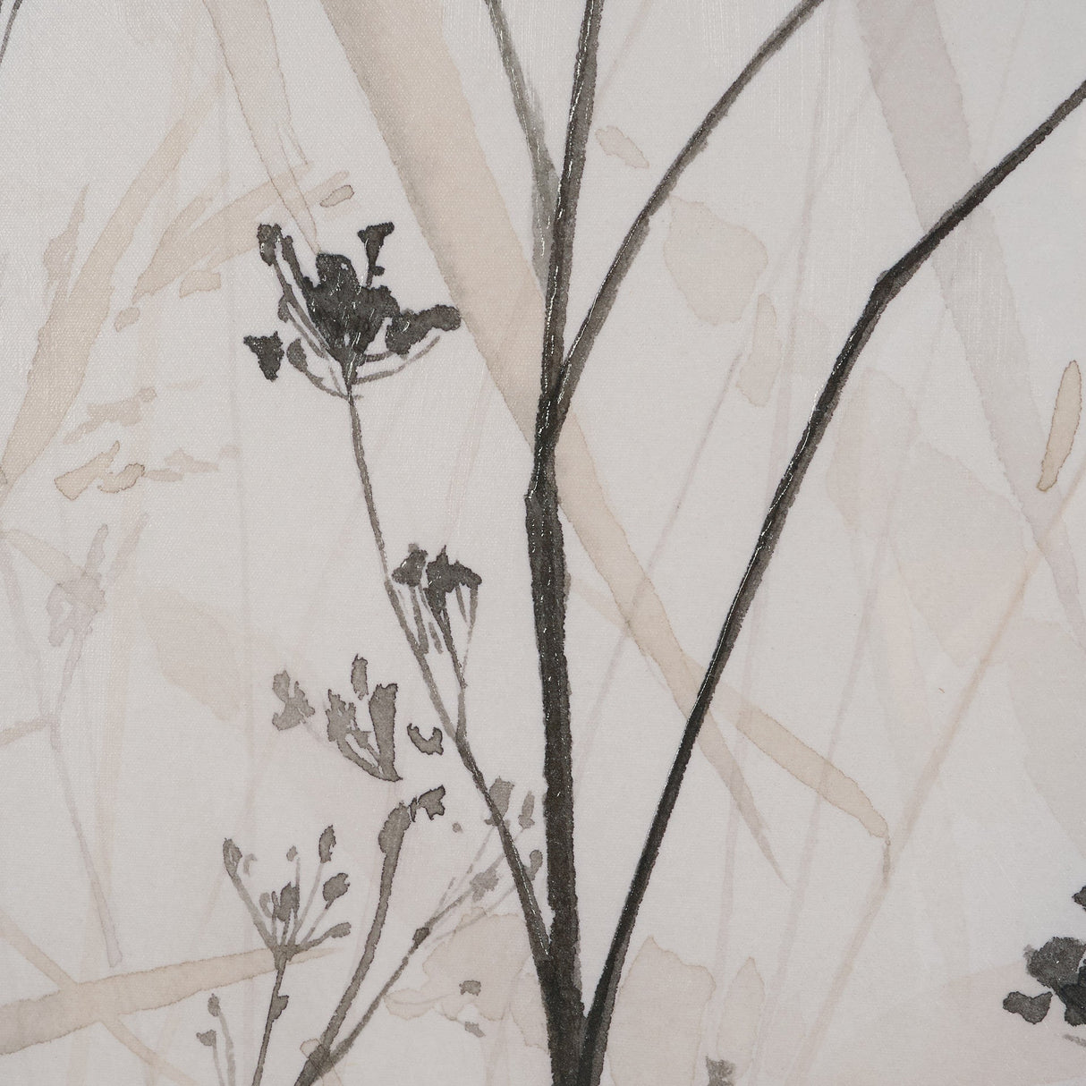 Meadow L by Mercana Studio Hand Embelished Textured Framed Artwork Matted under Glass by Mercana at Eve Furniture