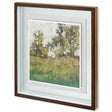 Meadow Lands I by Jennifer Goldberger Hand Embellished Textured Framed Art Print Matted under Glass by Mercana at Eve Furniture