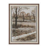 Meadow Memories I by Mercana Studio Hand Embelished Framed Artwork Matted under Glass by Mercana at Eve Furniture