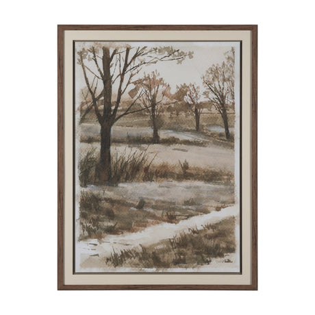 Meadow Memories I by Mercana Studio Hand Embelished Framed Artwork Matted under Glass by Mercana at Eve Furniture