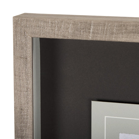 Meadow R by Mercana Studio a Hand Embellished Textured Framed Art Print Matted under Glass by Mercana at Eve Furniture