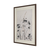 Meadow R by Mercana Studio Hand Embelished Textured Framed Artwork Matted under Glass by Mercana at Eve Furniture