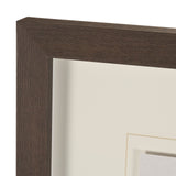 Meadow R by Mercana Studio Hand Embelished Textured Framed Artwork Matted under Glass by Mercana at Eve Furniture