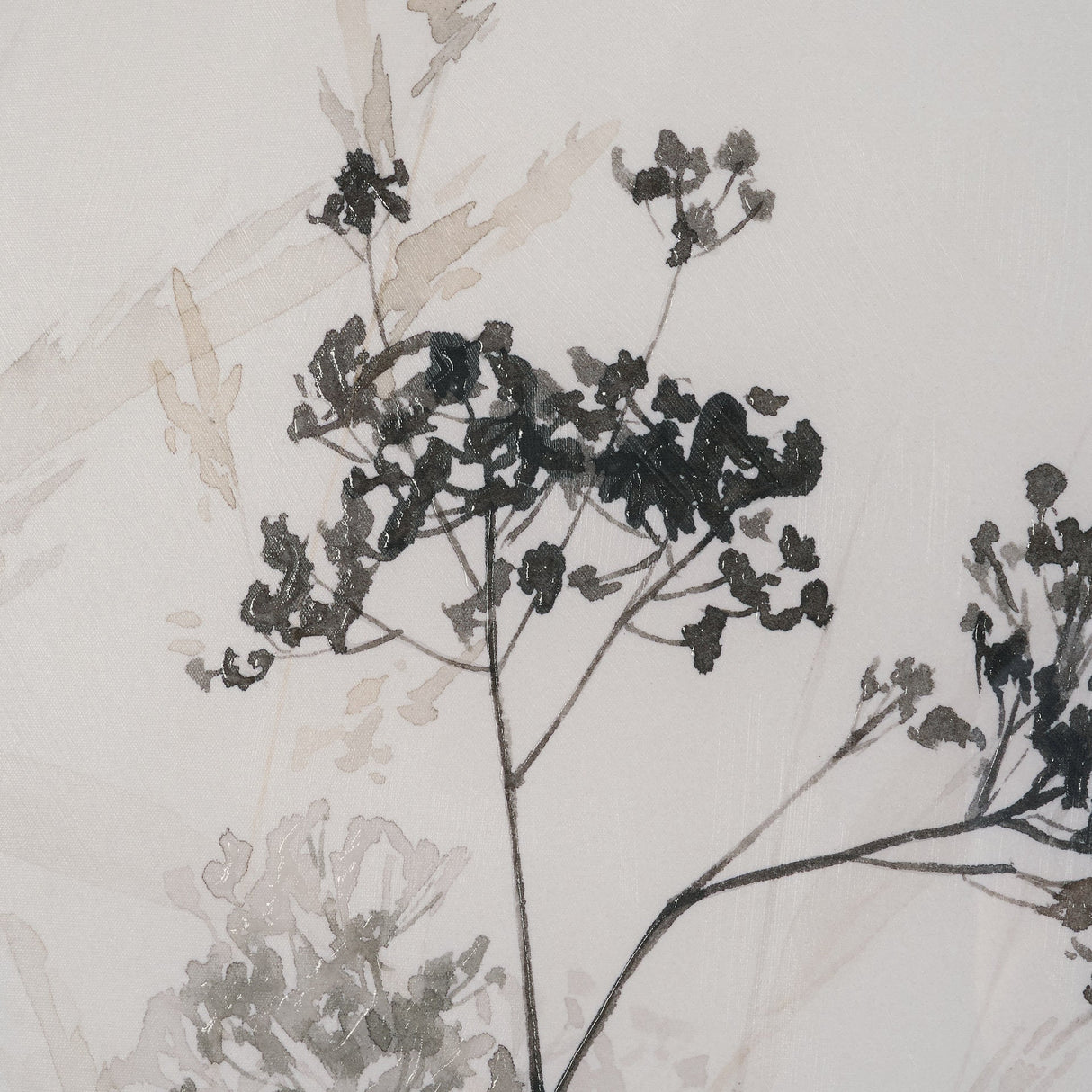 Meadow R by Mercana Studio Hand Embelished Textured Framed Artwork Matted under Glass by Mercana at Eve Furniture