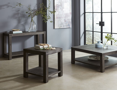 Meadow Solid Console Table in Graphite by Modus Furniture at Eve Furniture