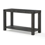 Meadow Solid Console Table in Graphite by Modus Furniture at Eve Furniture