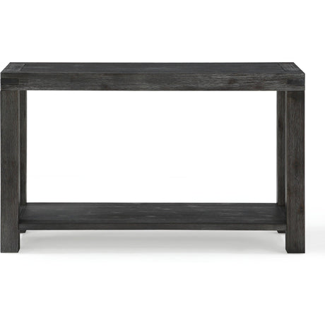 Meadow Solid Console Table in Graphite by Modus Furniture at Eve Furniture