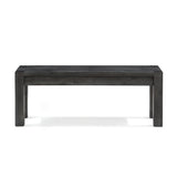 Meadow Solid Wood Bench in Graphite by Modus Furniture at Eve Furniture
