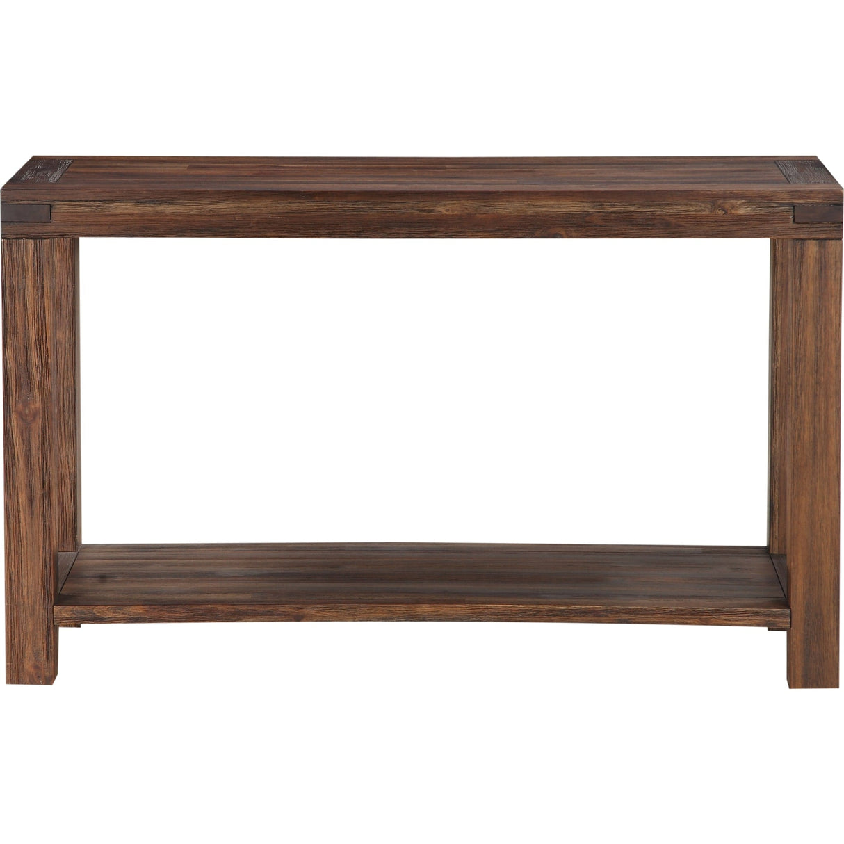 Meadow Solid Wood Console Table in Brick Brown by Modus Furniture at Eve Furniture