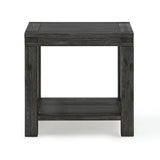 Meadow Solid Wood End Table in Graphite by Modus Furniture at Eve Furniture