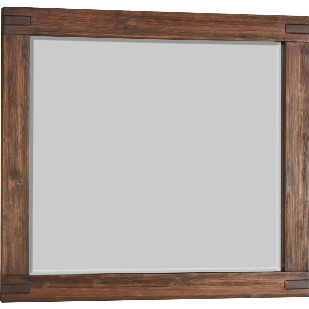 Meadow Solid Wood Mirror in Brick Brown by Modus Furniture at Eve Furniture
