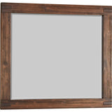 Meadow Solid Wood Mirror in Brick Brown by Modus Furniture at Eve Furniture