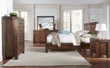 Meadow Solid Wood Mirror in Brick Brown by Modus Furniture at Eve Furniture