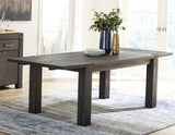 Meadow Solid Wood Rectangle Table in Graphite by Modus Furniture at Eve Furniture