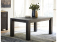 Meadow Solid Wood Rectangle Table in Graphite by Modus Furniture at Eve Furniture