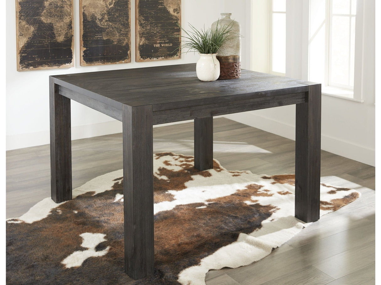 Meadow Solid Wood Square Counter Table in Graphite by Modus Furniture at Eve Furniture