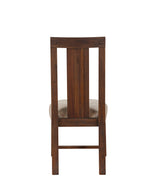 Meadow Solid Wood Upholstered Dining Chair in Brick Brown by Modus Furniture at Eve Furniture