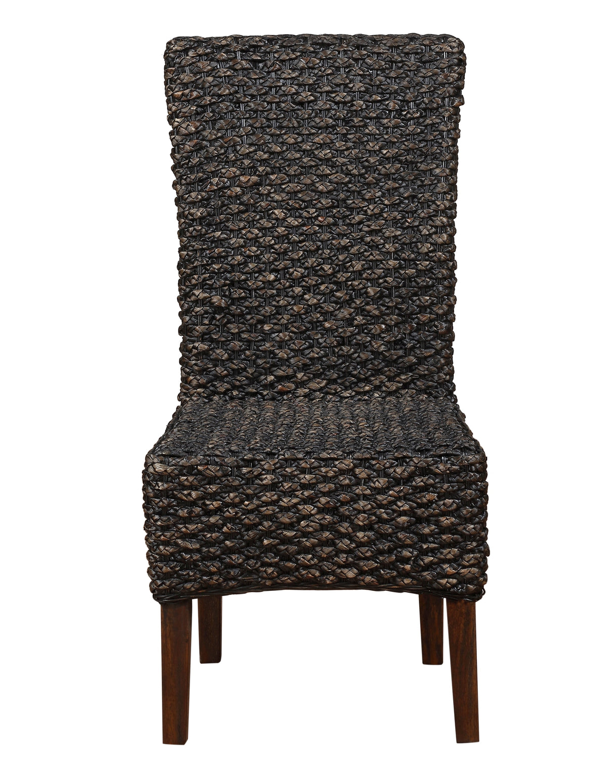 Meadow Wicker Dining Chair in Brick Brown (Set of 2) by Modus Furniture at Eve Furniture