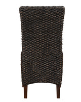 Meadow Wicker Dining Chair in Brick Brown (Set of 2) by Modus Furniture at Eve Furniture