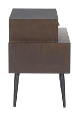 Mechy Brown Side Table by Zuomod at Eve Furniture