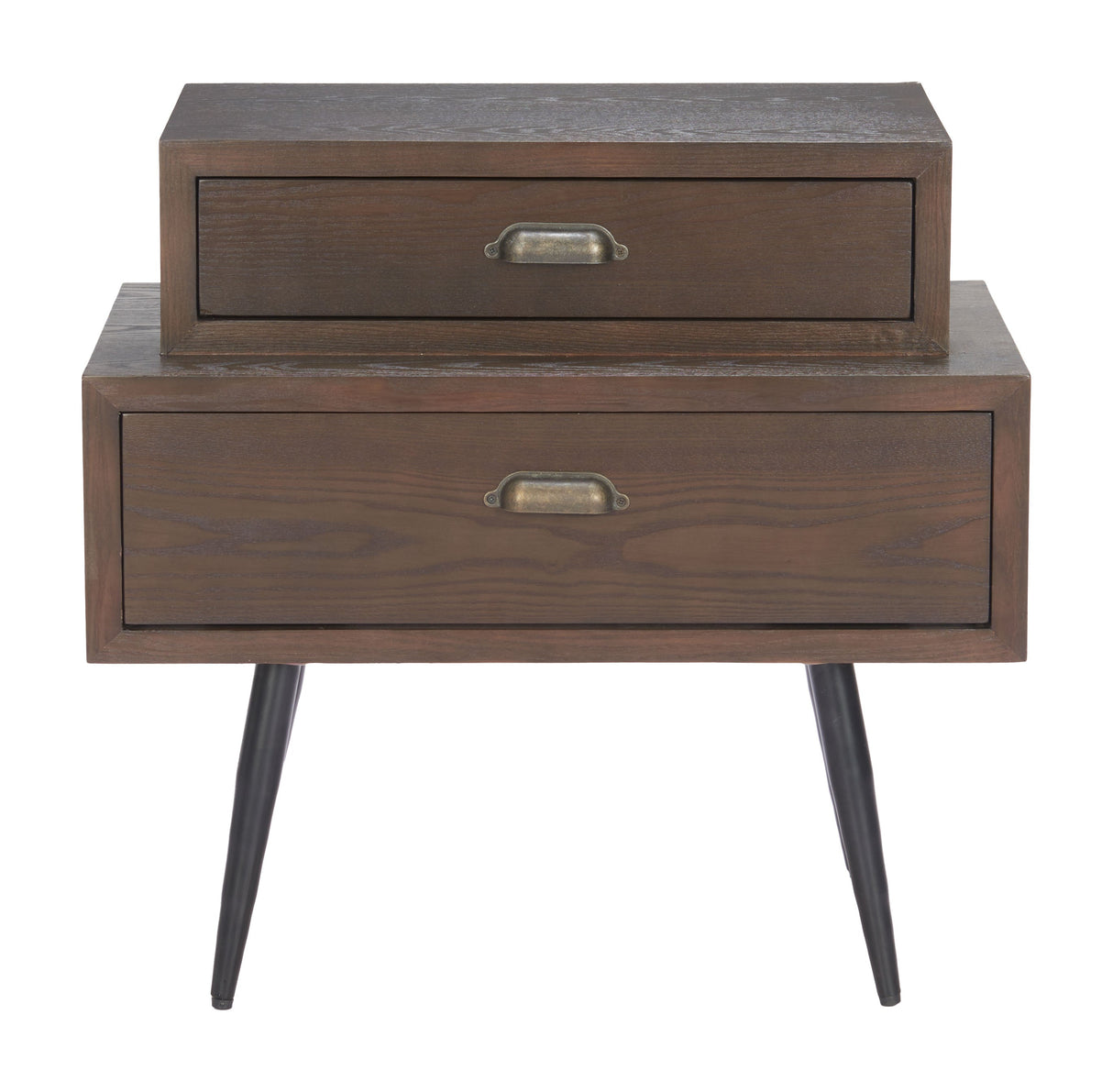 Mechy Brown Side Table by Zuomod at Eve Furniture