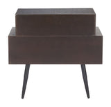 Mechy Brown Side Table by Zuomod at Eve Furniture