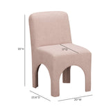 Tomlin Performance Chenille Dining Chair by TOV Furniture at Eve Furniture