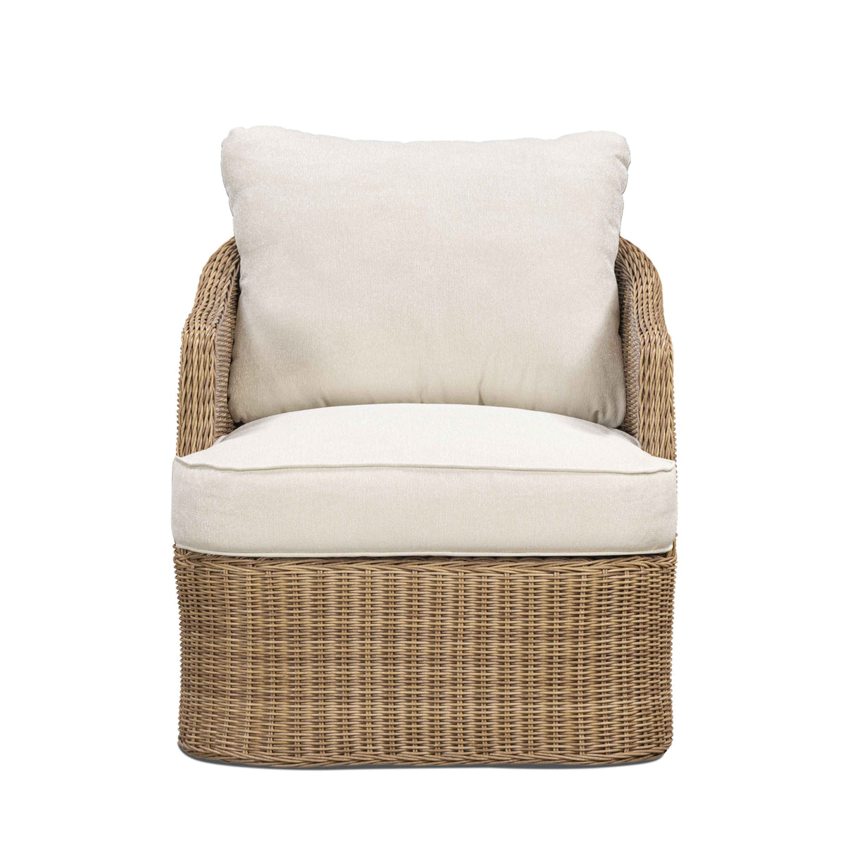 Axel Cream Boucle Outdoor Accent Chair