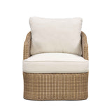 Axel Cream Boucle Outdoor Accent Chair