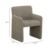 Crawley Performance Linen Chenille Dining Chair by TOV Furniture at Eve Furniture