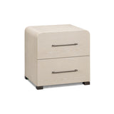 Marissa 22" Ash 2-Drawer Nightstand by TOV Furniture at Eve Furniture