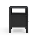 Tyra 22" Black Ash Nightstand