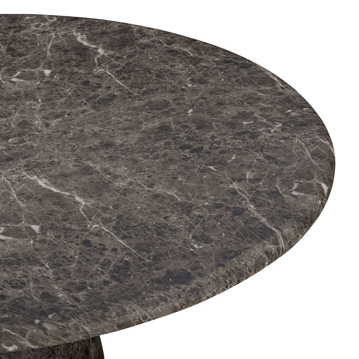 Cynthia Dark Emperador Faux Marble Indoor/Outdoor Side Table by TOV Furniture at Eve Furniture