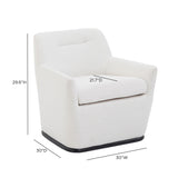 Mado Swivel Accent Chair
