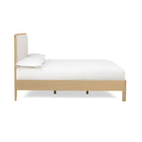 Rafaelle Natural Solid Ash Queen Bed by TOV Furniture at Eve Furniture