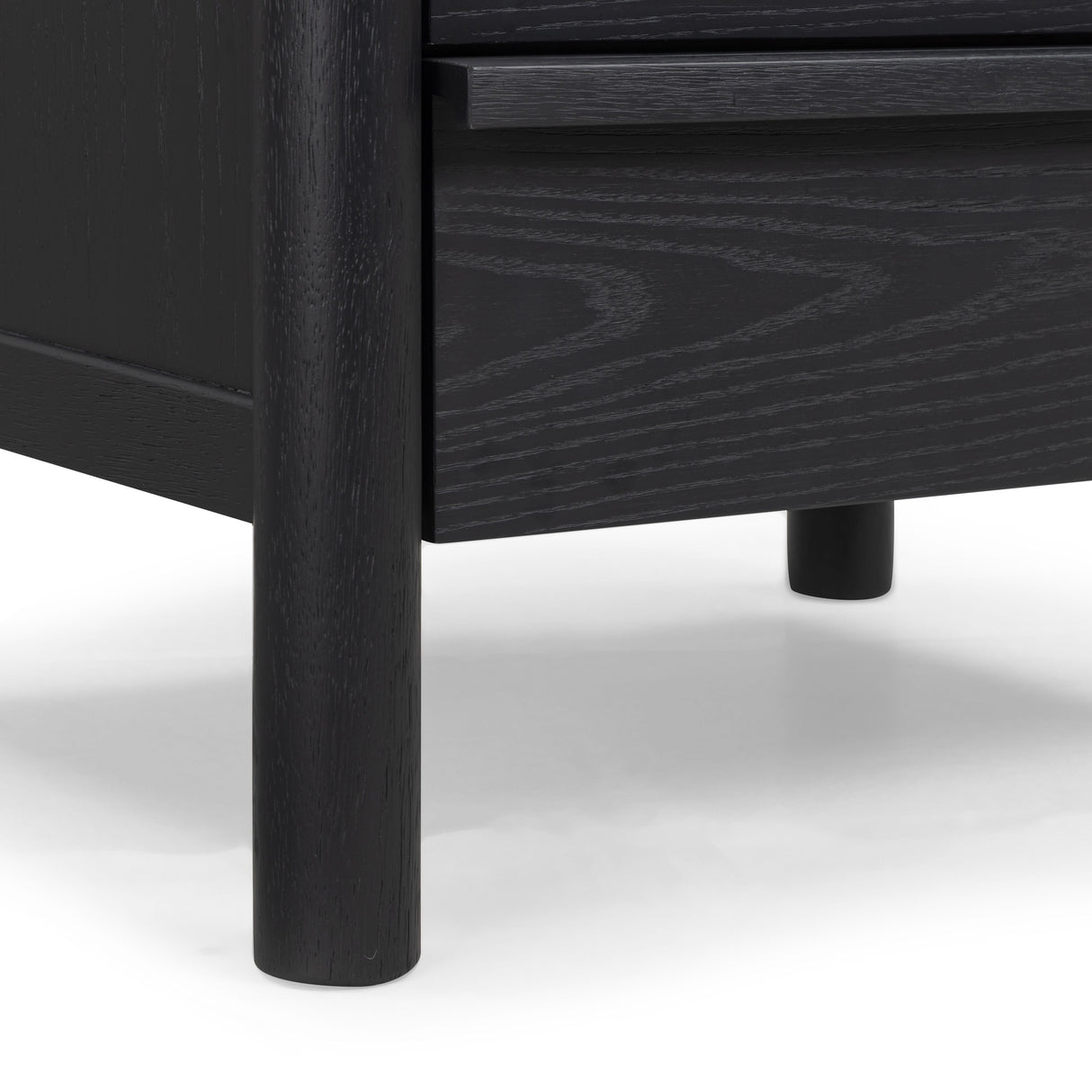 Tyra 22" Black Ash Nightstand