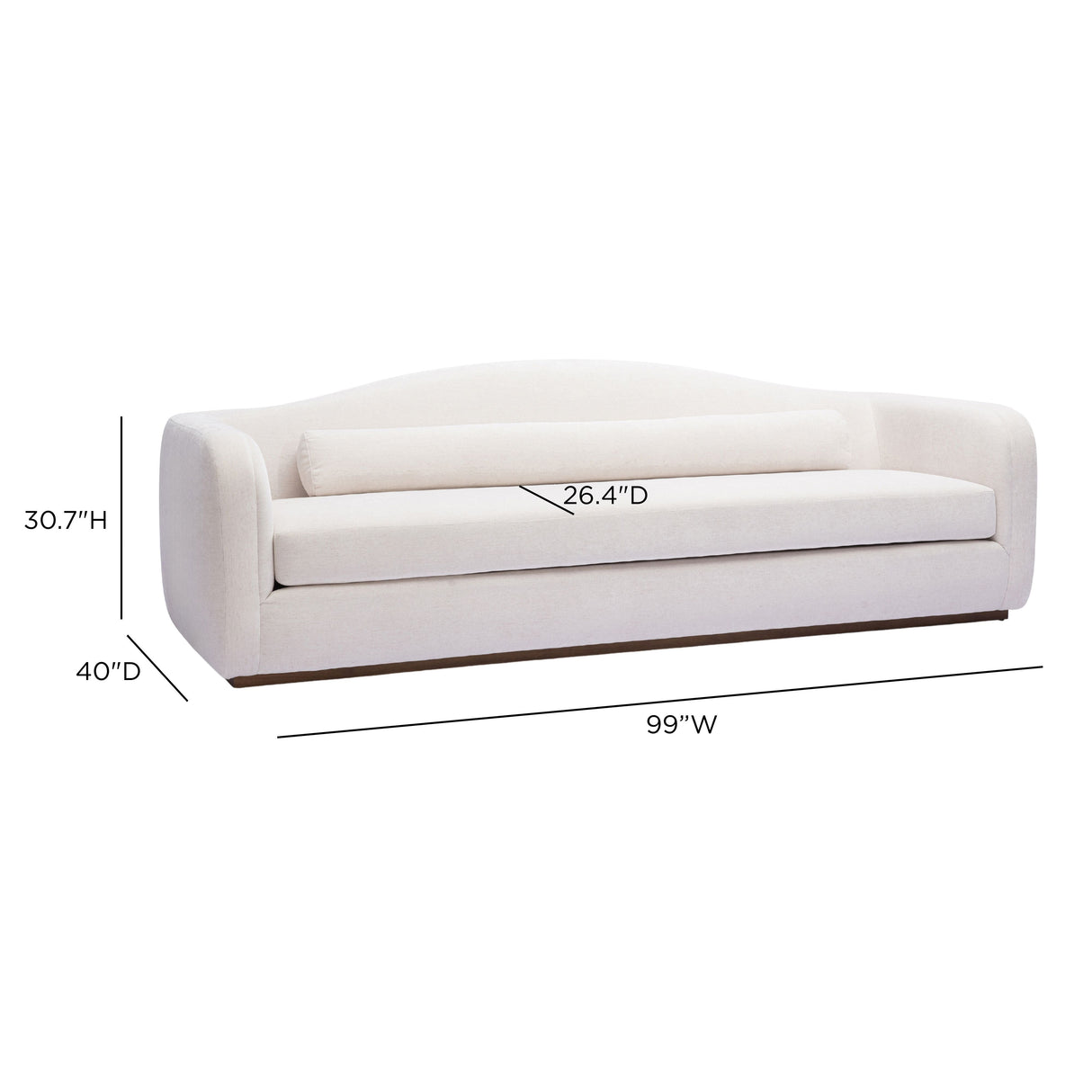 Camille 99" Sofa