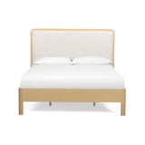 Rafaelle Natural Solid Ash Queen Bed by TOV Furniture at Eve Furniture