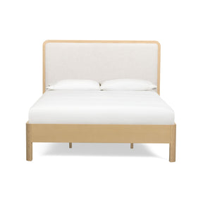 Rafaelle Natural Solid Ash Queen Bed by TOV Furniture at Eve Furniture