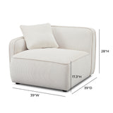 Travie Modular Corner Armchair