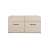 Marissa 62" Ash 6-Drawer Dresser by TOV Furniture at Eve Furniture