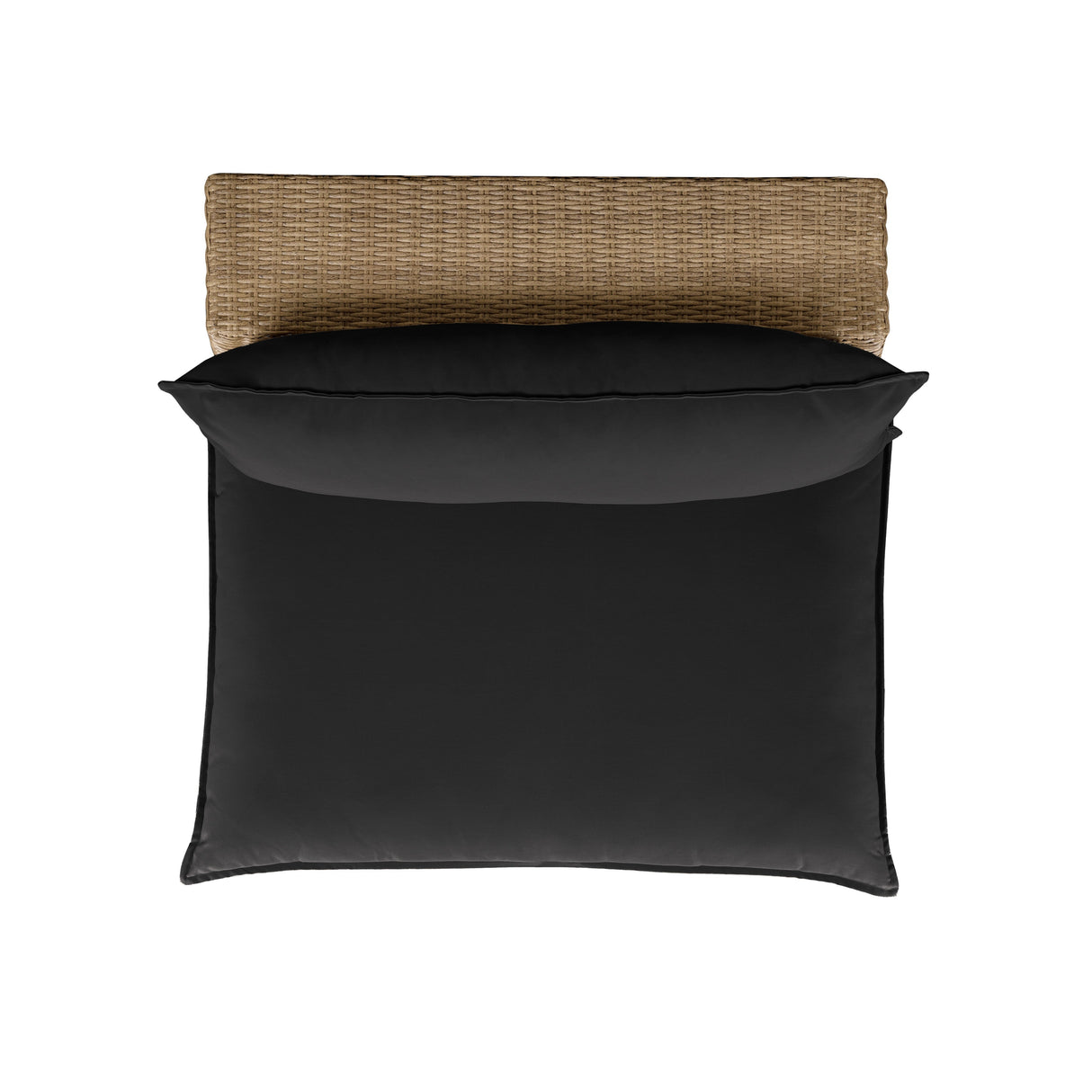 Cali Performance Fabric & Wicker Outdoor Armless Chair by TOV Furniture at Eve Furniture