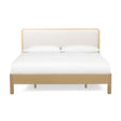 Rafaelle Natural Solid Ash King Bed by TOV Furniture at Eve Furniture