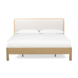 Rafaelle Natural Solid Ash King Bed by TOV Furniture at Eve Furniture